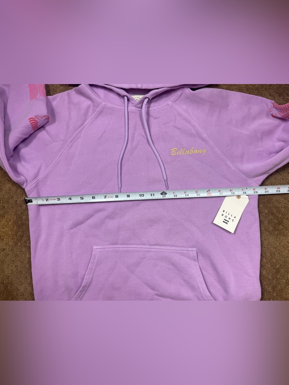 Billabong hooded sweatshirt new - Picture 3 of 11
